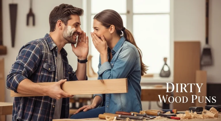 wood puns dirty