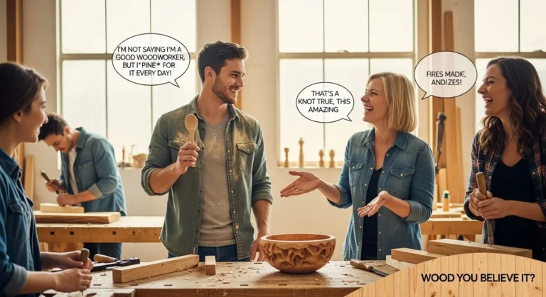 wood puns